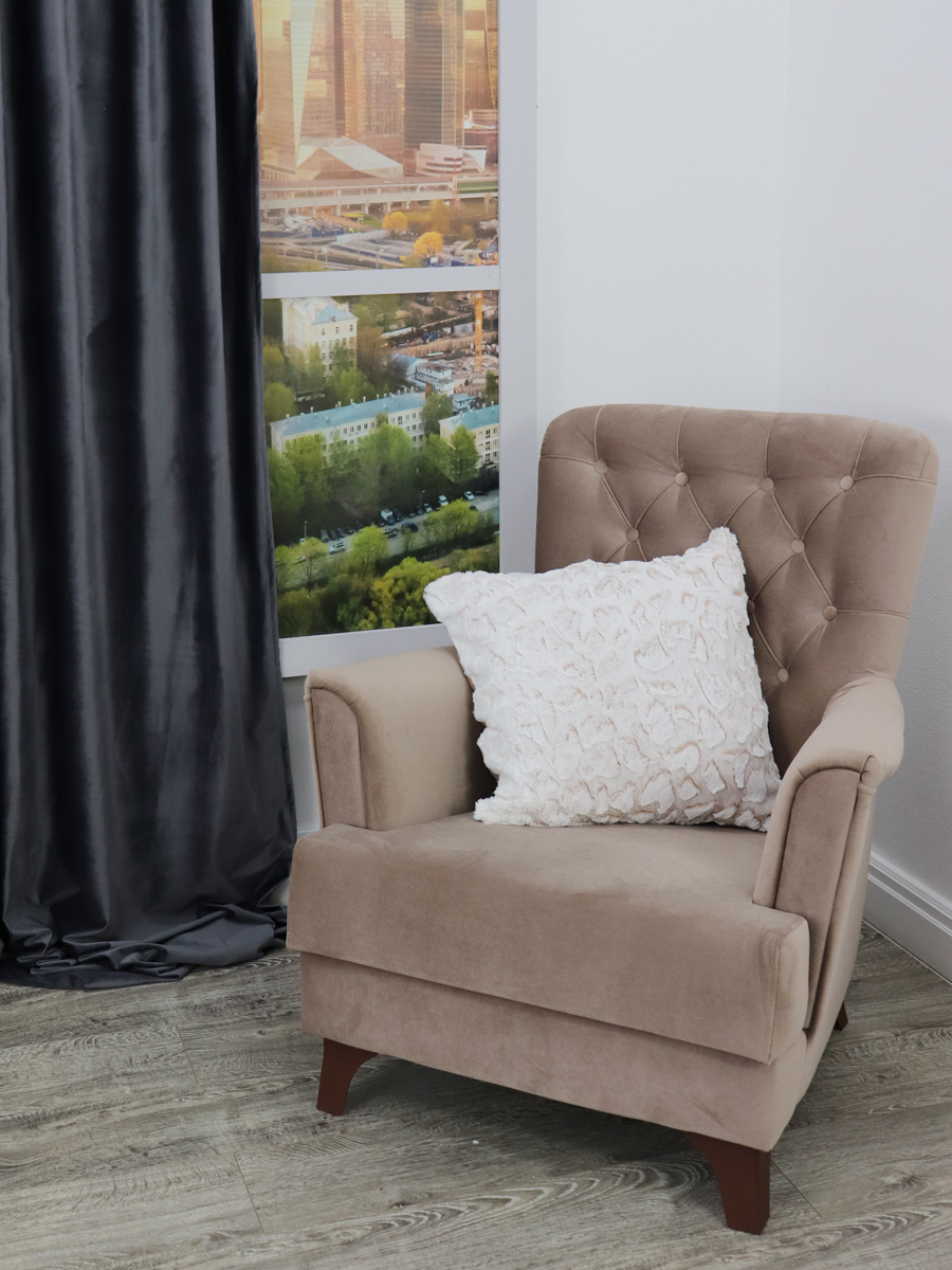 картинка Декоративная наволочка TF F013ML-BE8(2) 48*48 Камешки 