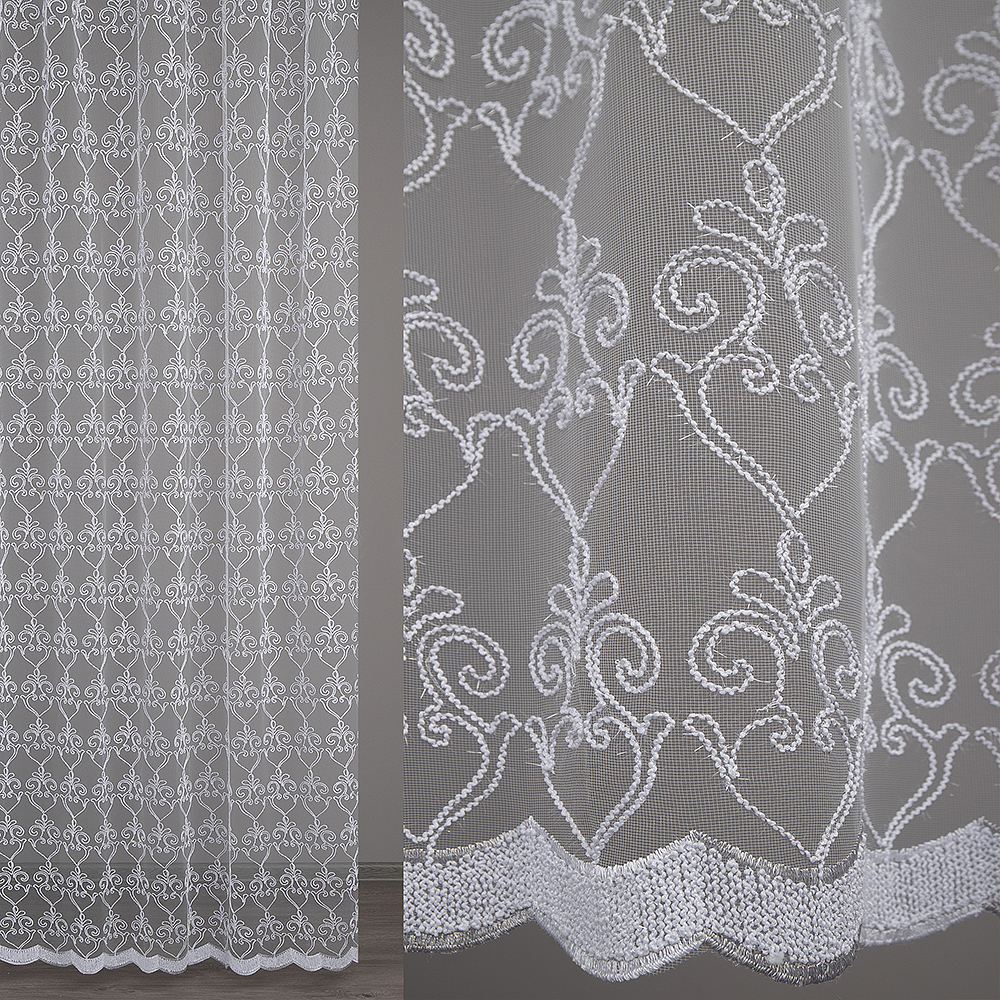 картинка Сетка вышивка Valencia AK 12m388-gy/280 SetB 