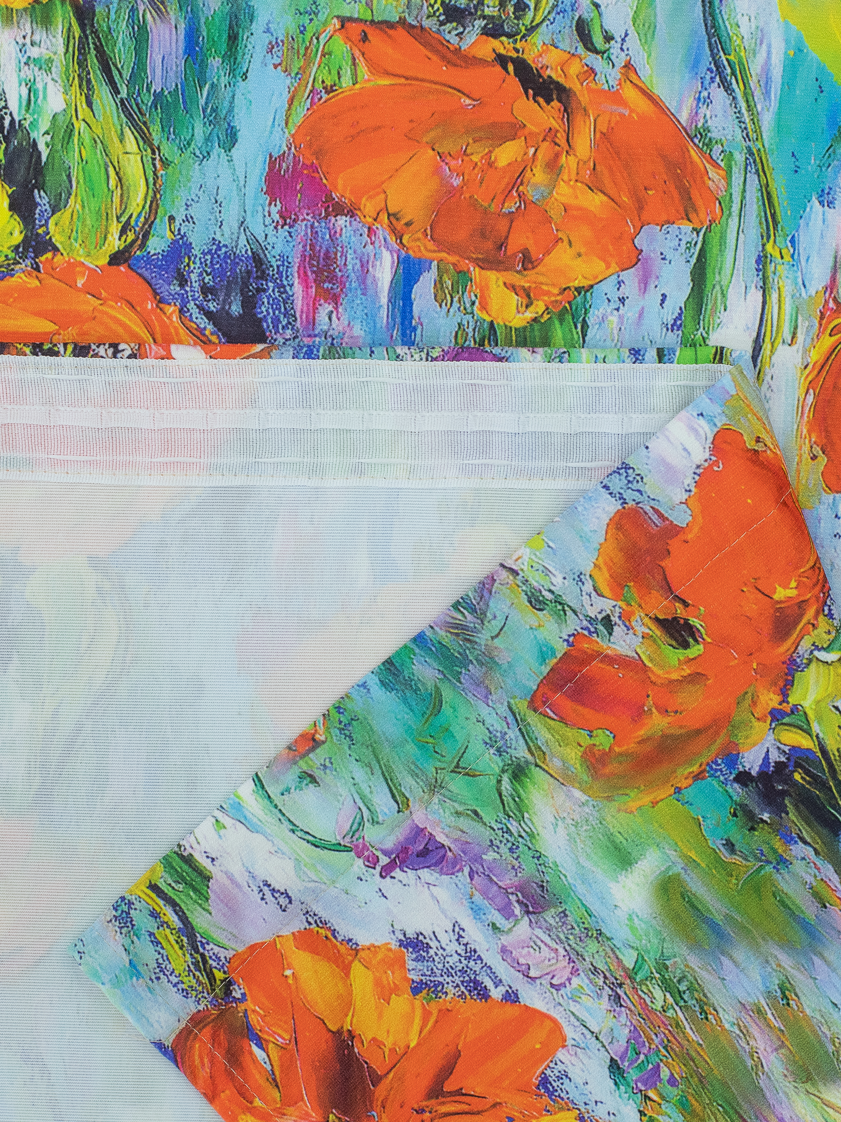 картинка Штора Amore Mio RR 12844-1V 2,0*2,7*1 оранжевый 