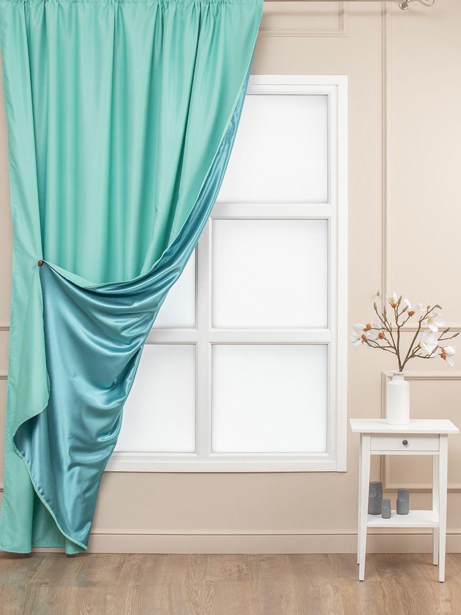 картинка Штора Amore Mio RR Milan-11 2,0*2,7*1 бирюзовый 