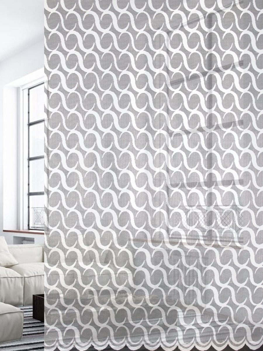 картинка Штора Amore Mio RR 5060 3,0*2,7*1 белый 