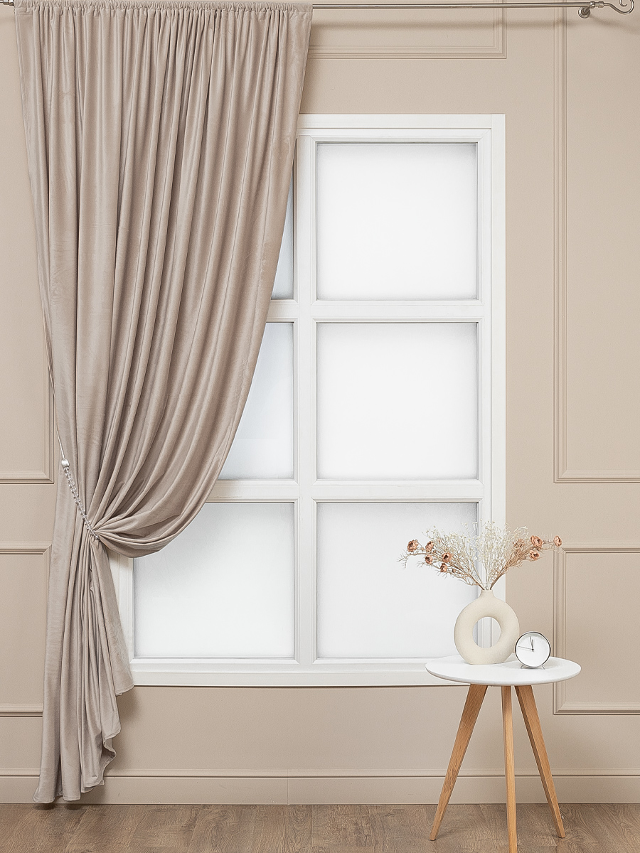 картинка Штора Amore Mio RR 6ML T66-58 2,0*2,7*1 бежевый 