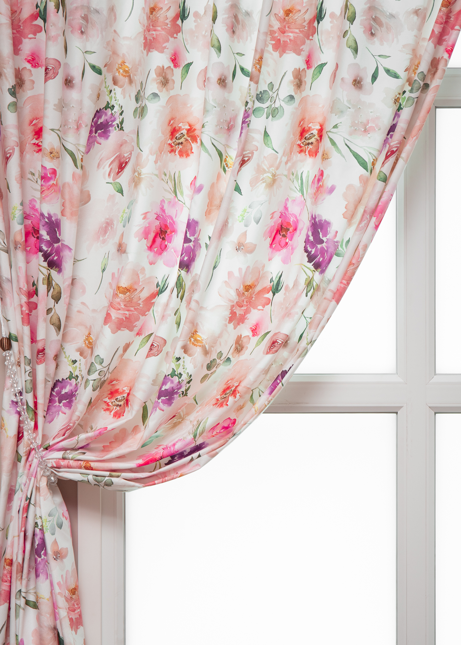 картинка Штора Amore Mio RR 12842-01 2,0*2,7*1 розовая пудра 