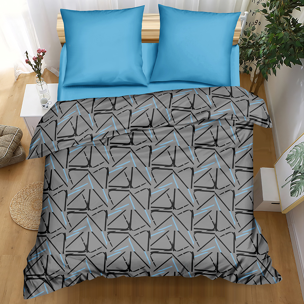 картинка Постельное бельё Amore Mio BZ QR Electric DOUBLE LUX P combo 