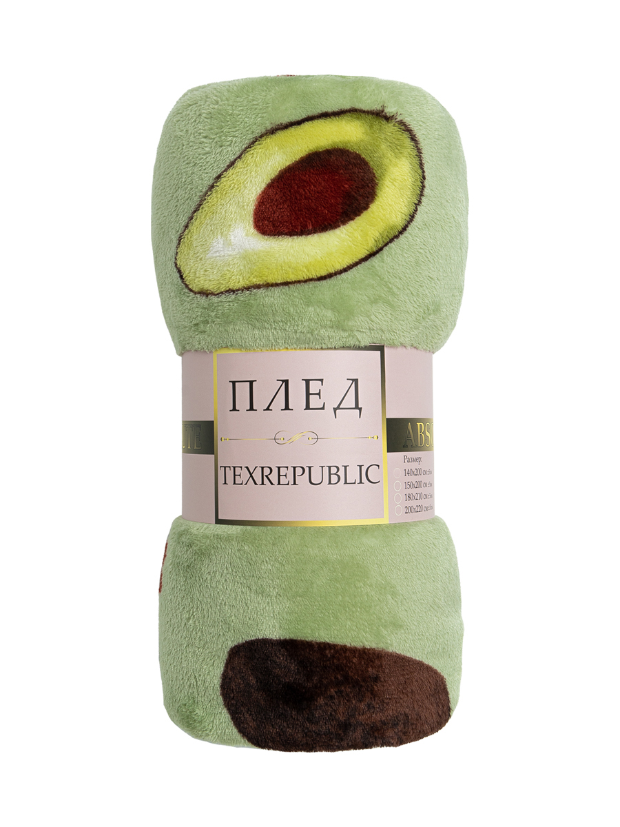 картинка Плед Texrepublic TF FN F127GR QR b1520 Авокадо 