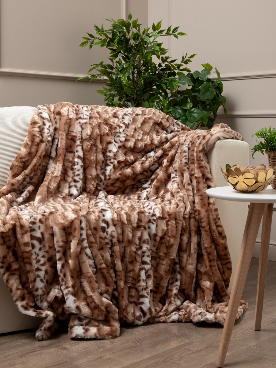 картинка Плед Buenas Noches искусст мех TF F070BE8(2) 1622 Норка светлая 