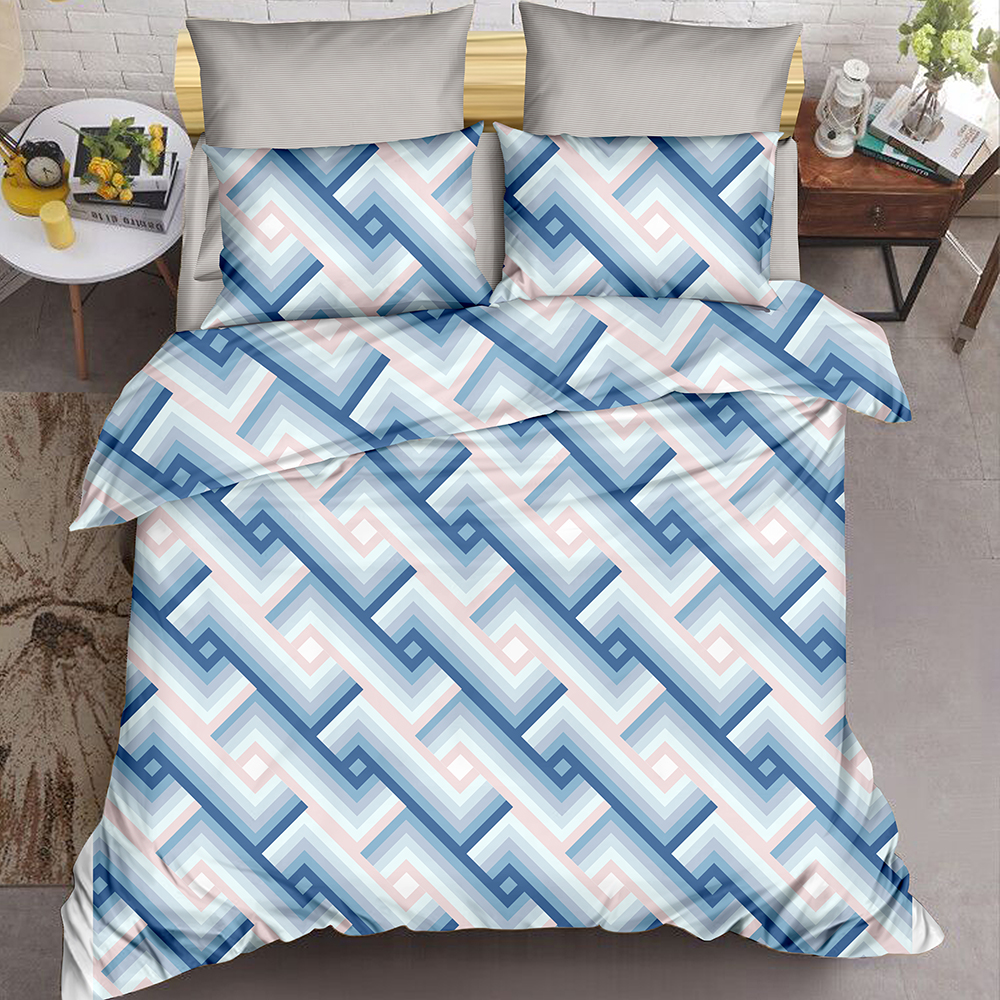 картинка Постельное бельё Amore Mio BZ QR Maze DOUBLE LUX Sp 