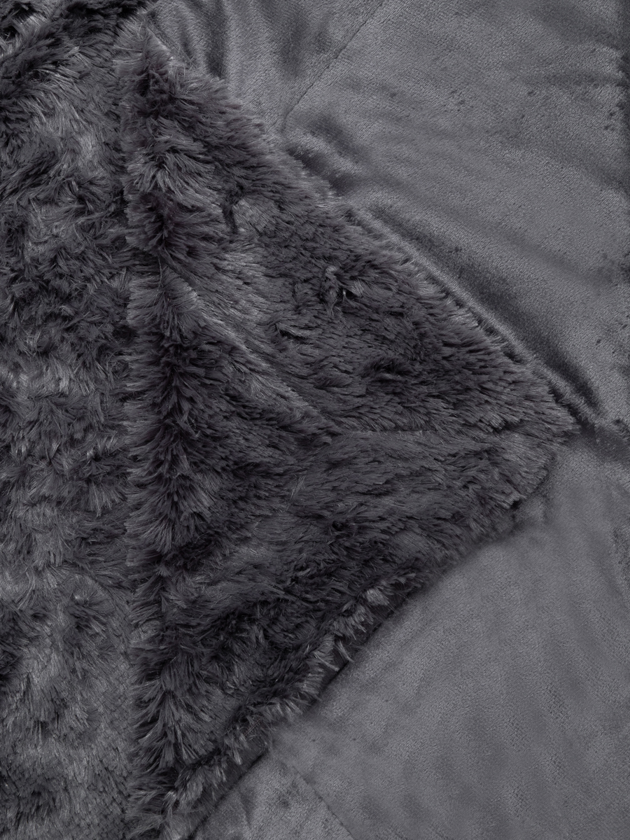 картинка Плед Buenas Noches искусст мех TF F072DKGY 2224 ДВ 19-3918 