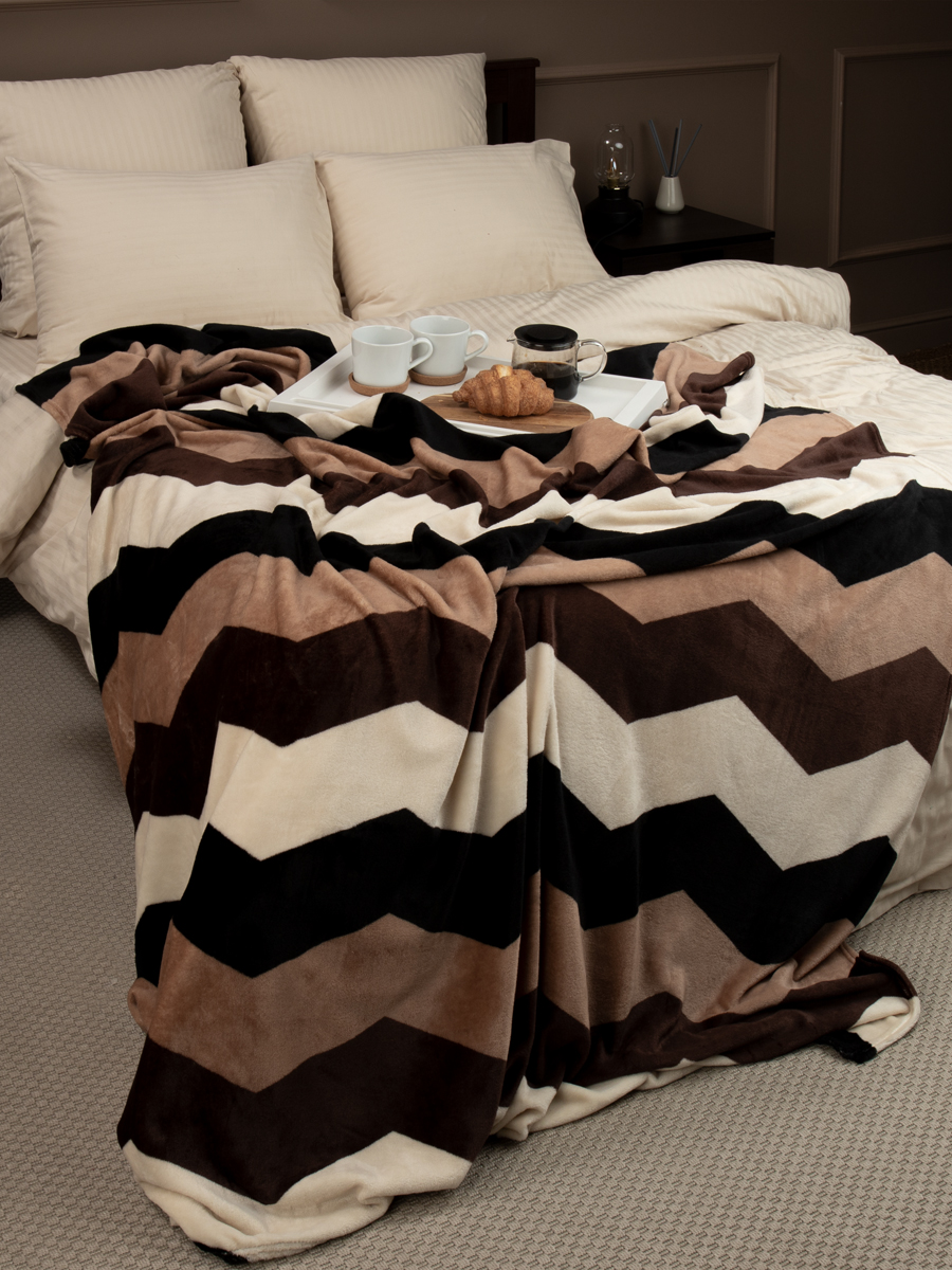 картинка Плед Eclair TF FN F98ec b1420 Зигзаги 