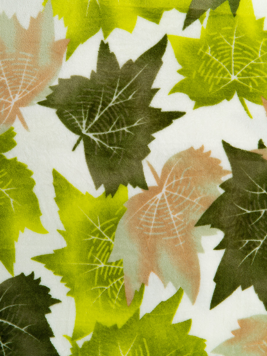 картинка Плед Texrepublic TF FN F115GR b2022 Листья клёна 