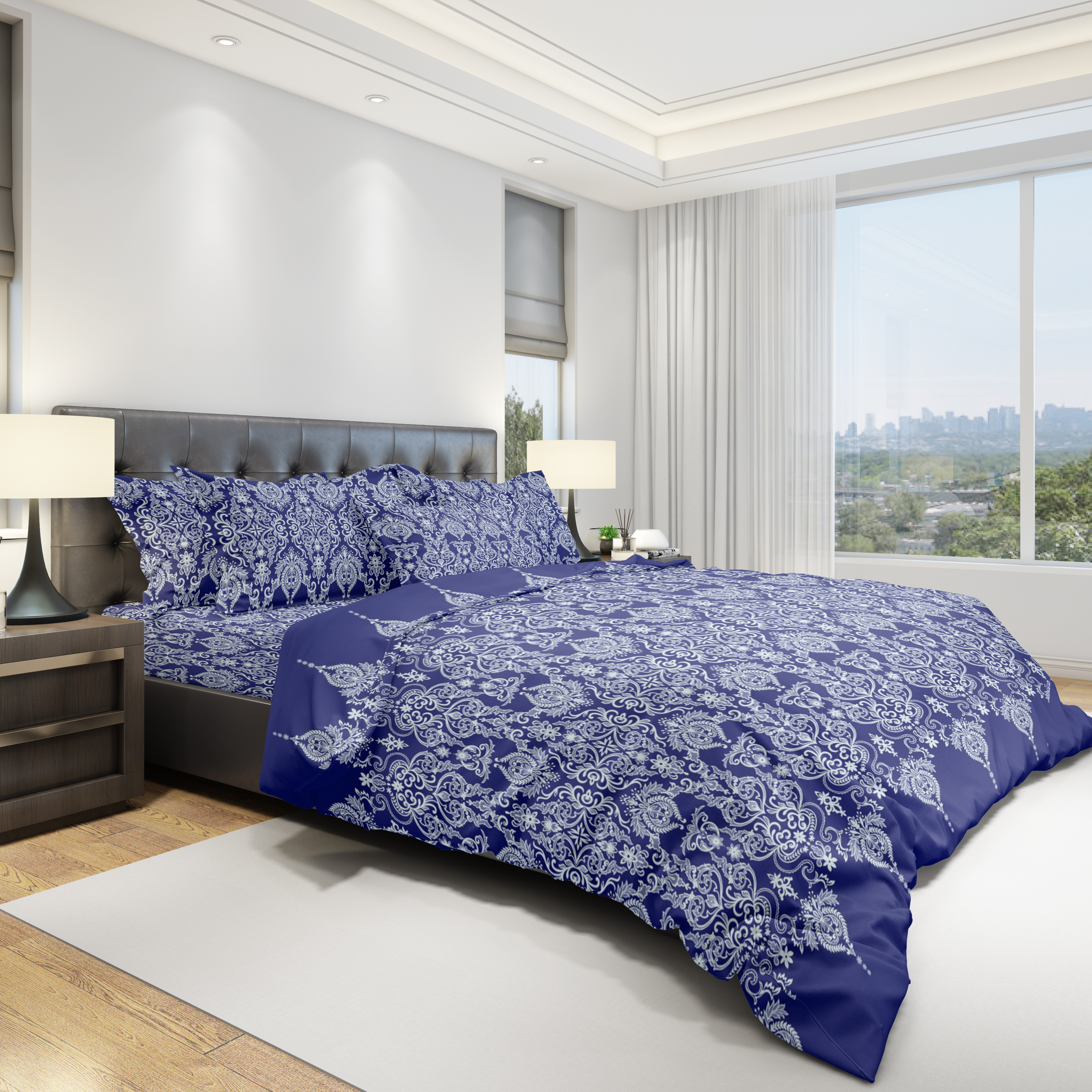 картинка Постельное бельё Amore Mio URG QR Pattern FAMILY B 