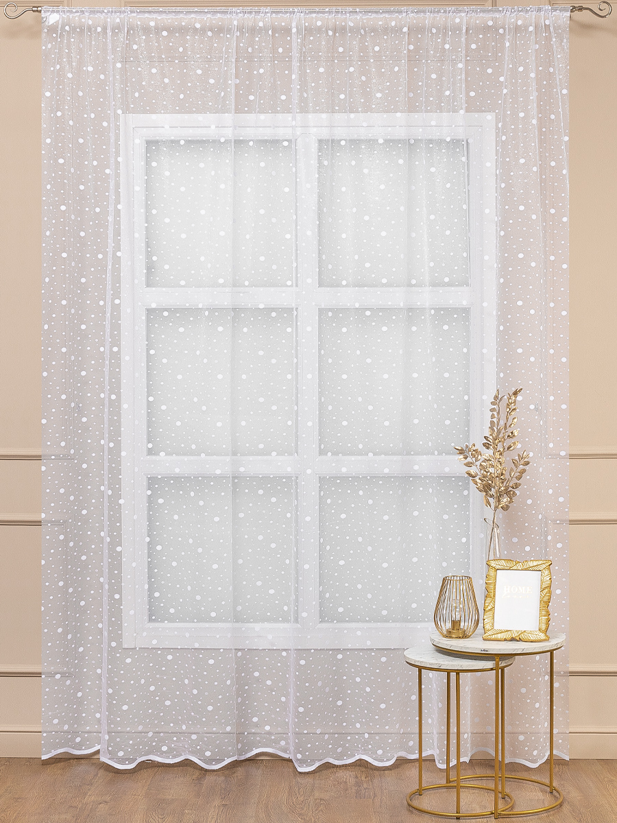 картинка Штора Amore Mio RR 4ML M 3099 3,0*2,7*1 белый 