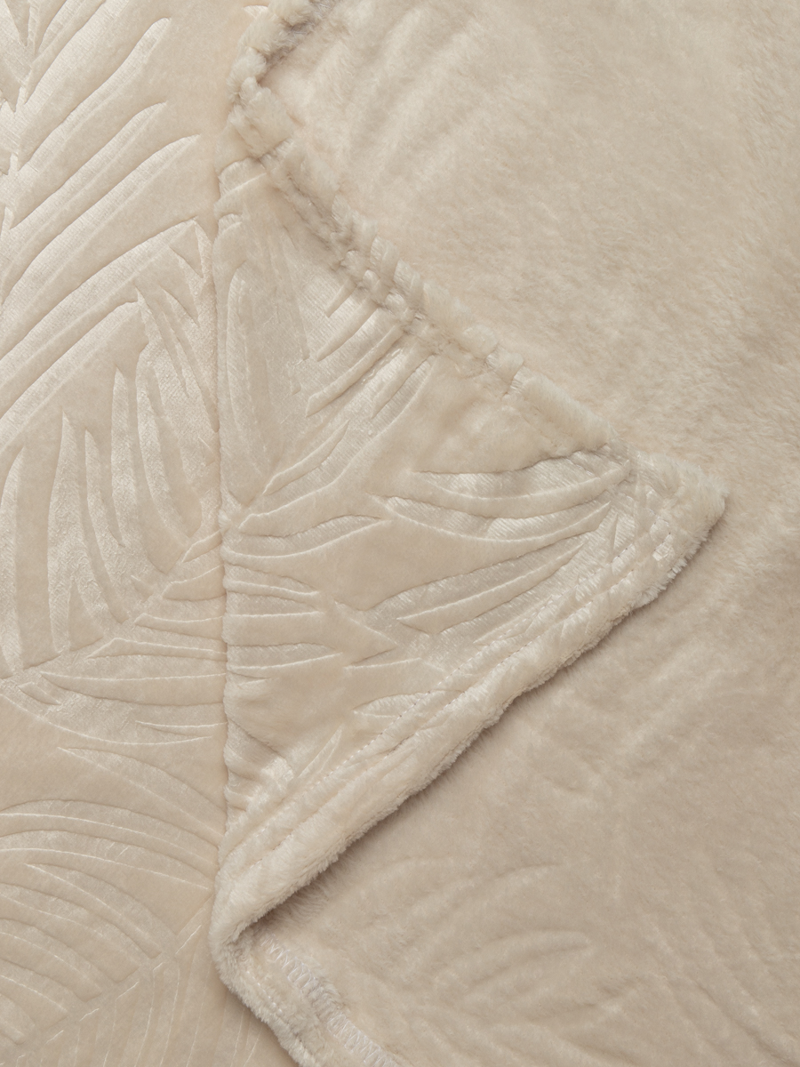 картинка Плед Texrepublic TF FNE CR2 003/2022 l-листья NC 