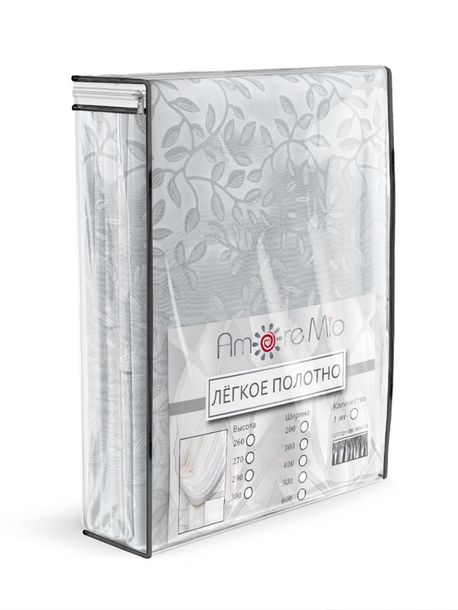 картинка Штора Amore Mio RR 4ML 7116-01 ut 3,0*2,7*1 белый 