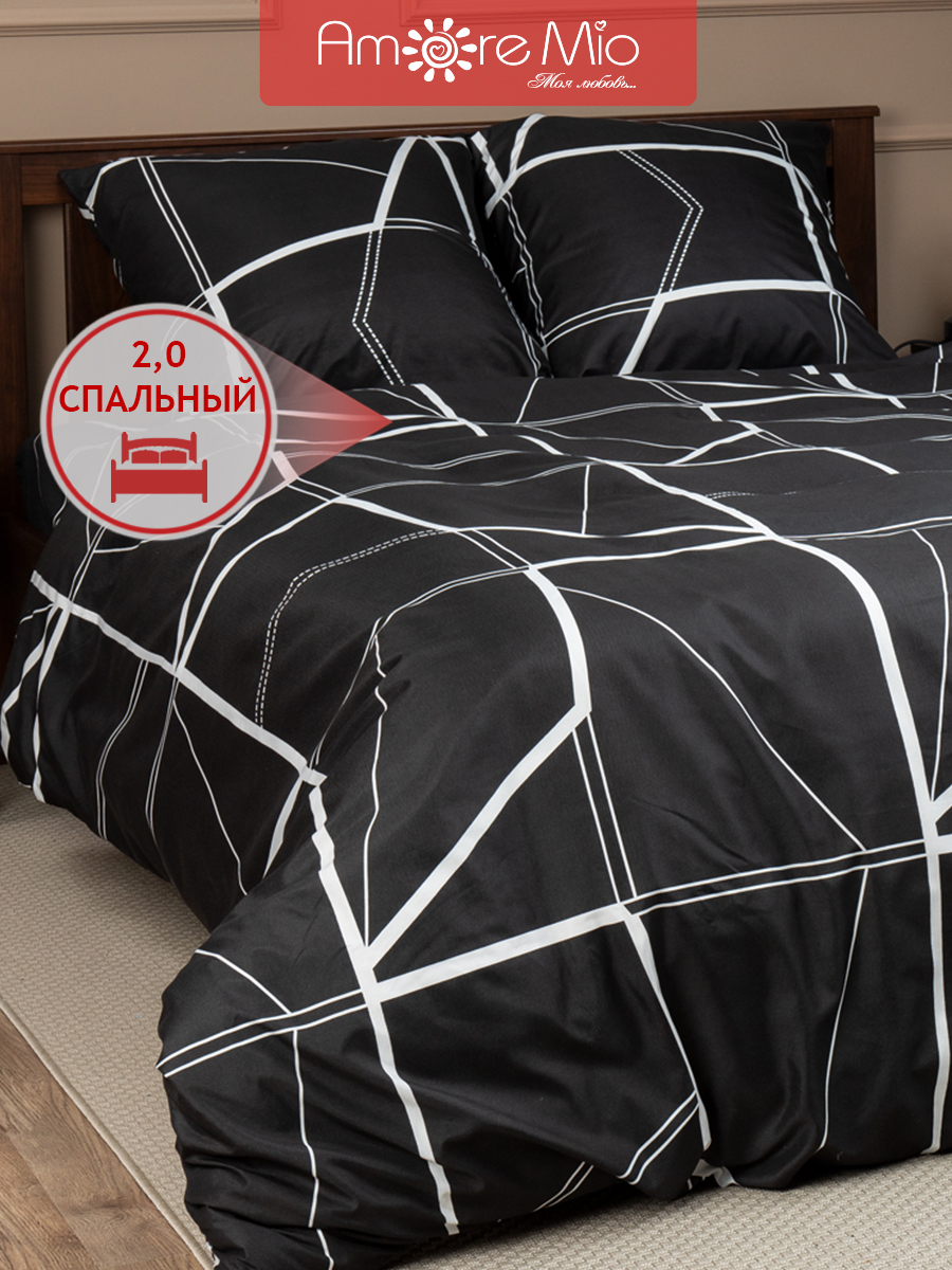 картинка Постельное бельё Amore Mio BZ Geo DOUBLE M 