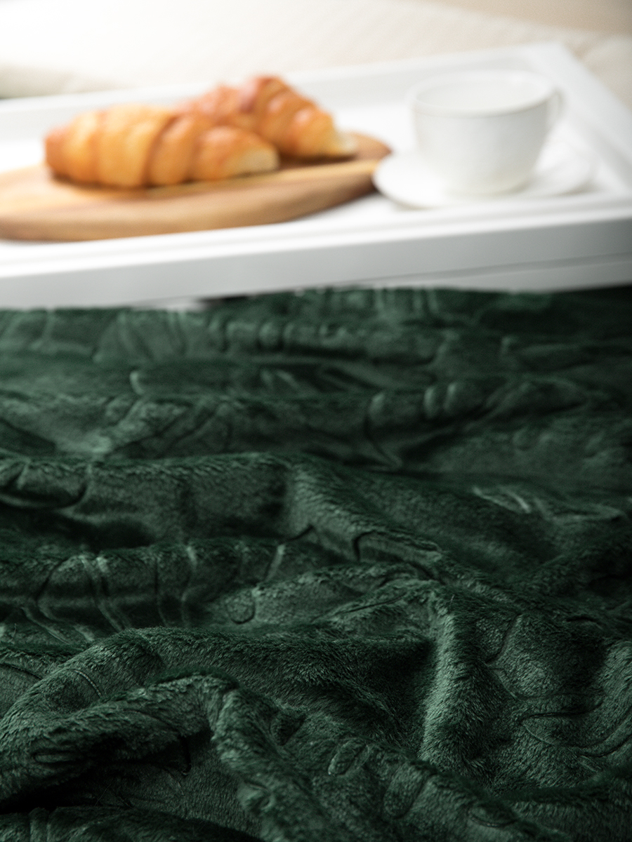 картинка Плед Texrepublic TF FNEL DKGR4 027/2022 m-монстера NC 