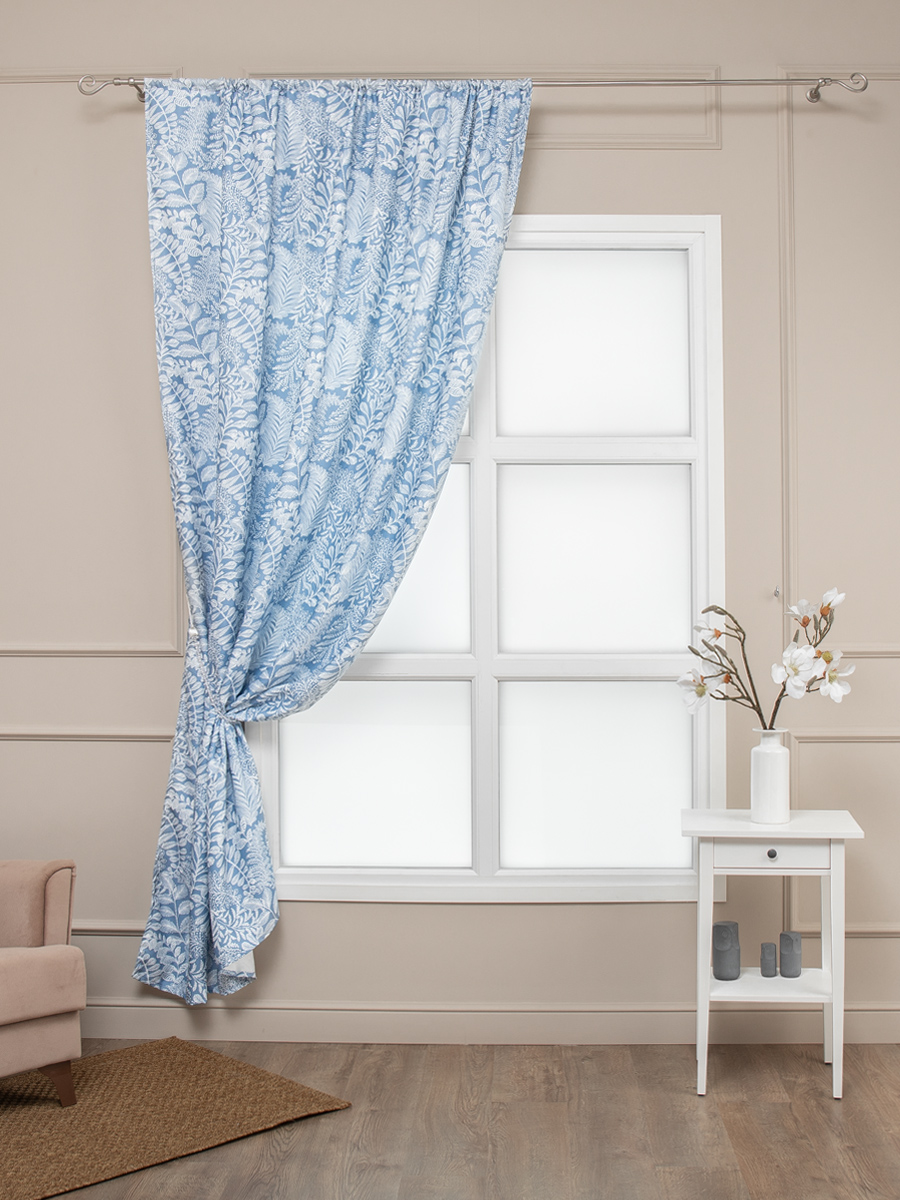 картинка Штора Amore Mio RR PDX2425-01 1,6*2,6*1 голубой 