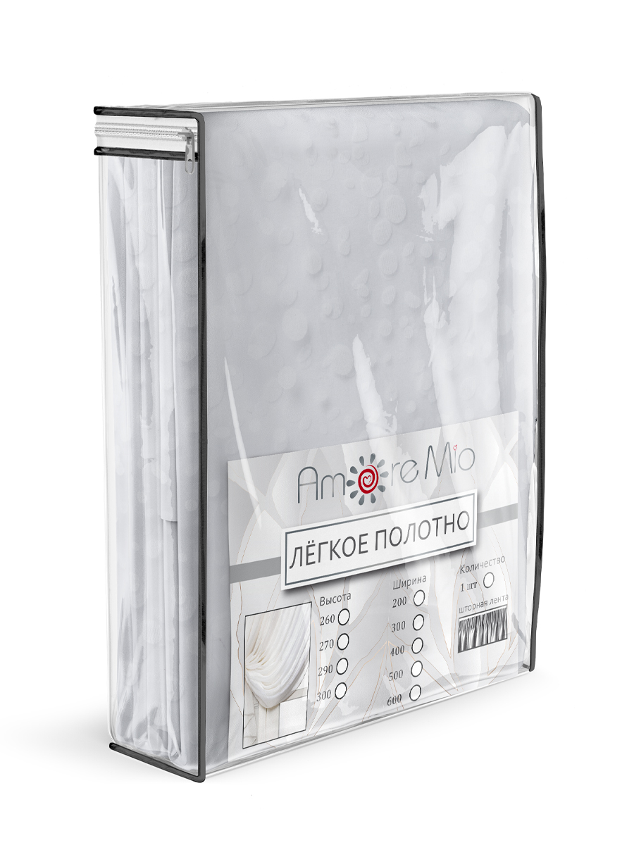 картинка Штора Amore Mio RR 234-01 ut 2,0*2,7*1 белый 