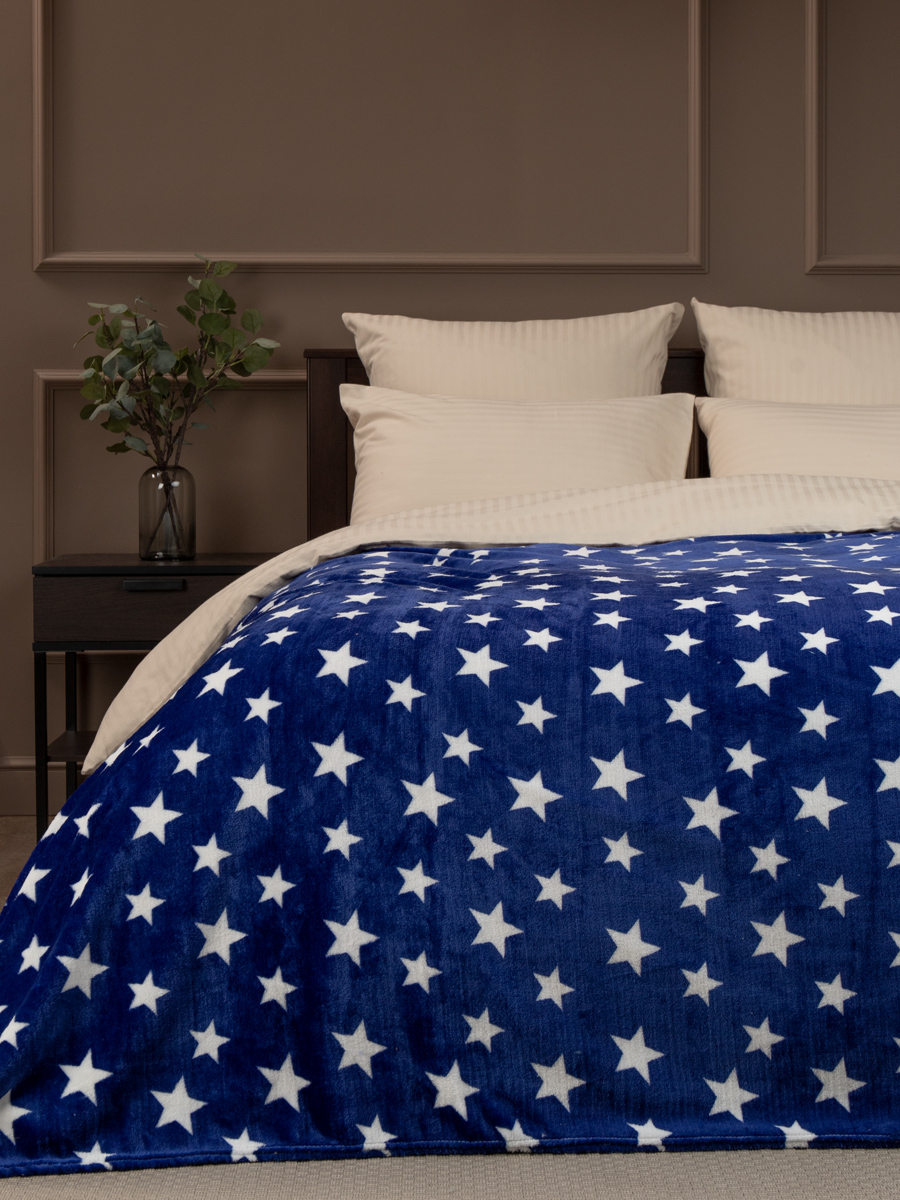 картинка Плед Texrepublic TF FN F107BL4 b1520 Звёзды 