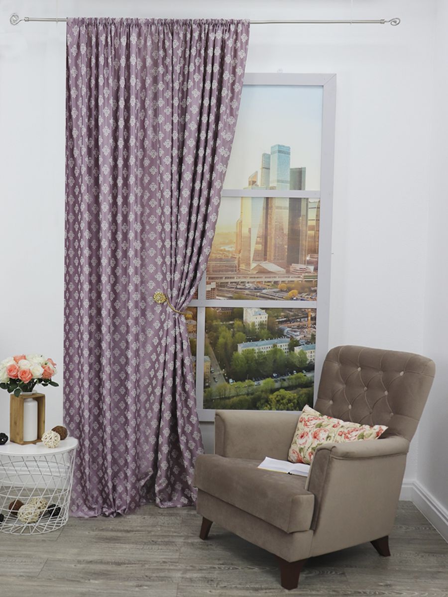 картинка Штора Amore Mio RR GD3491-04 2,0*2,7*1 розовый 