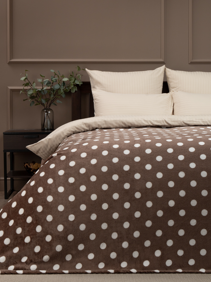 картинка Плед Texrepublic TF FN F111BR2 b2022 Горох 