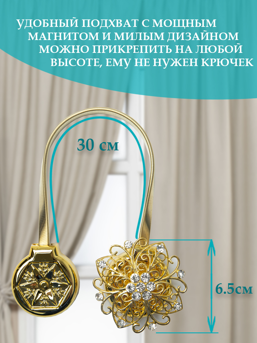 картинка Магнит Ajur MI T254- gld rezinka 30 cm 