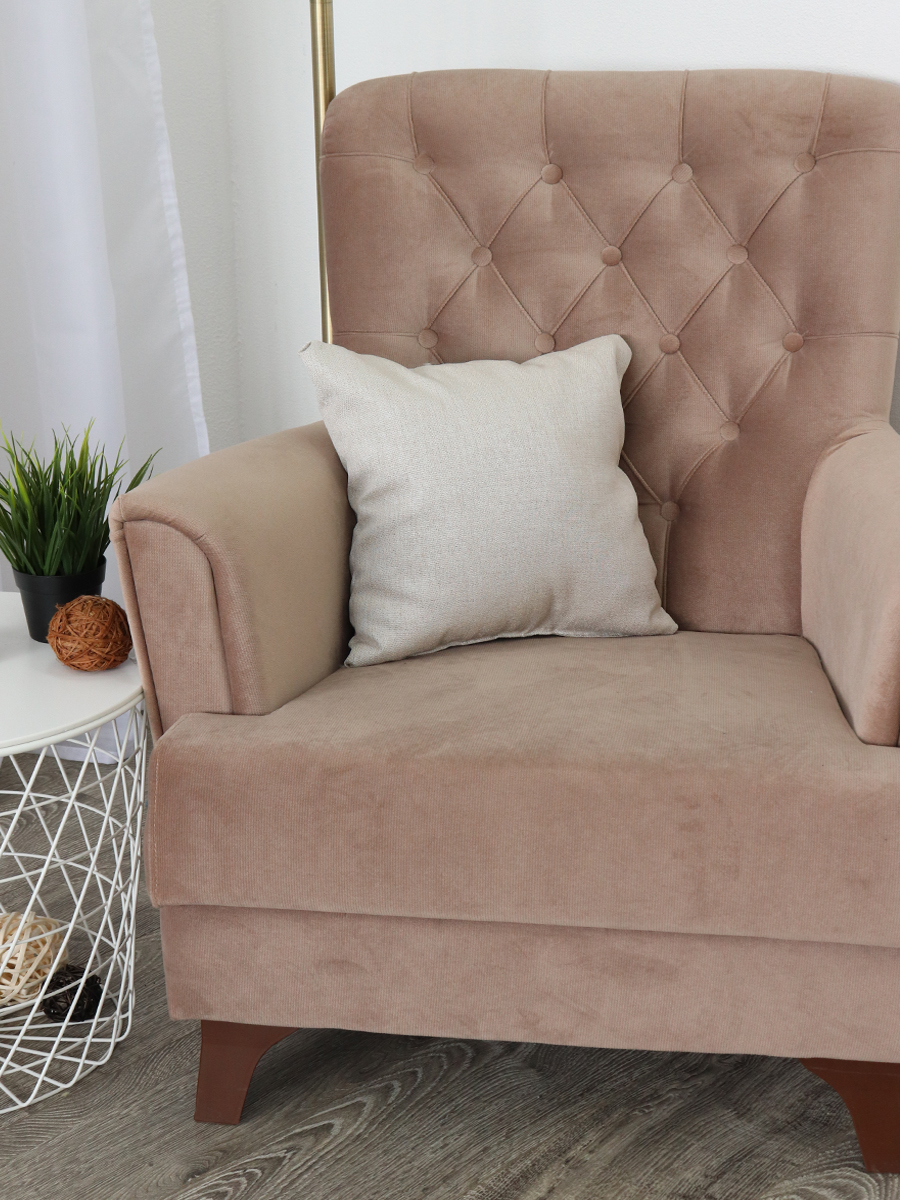 картинка Подушка RR PD 102-17 0,4*0,4*1 шампань 