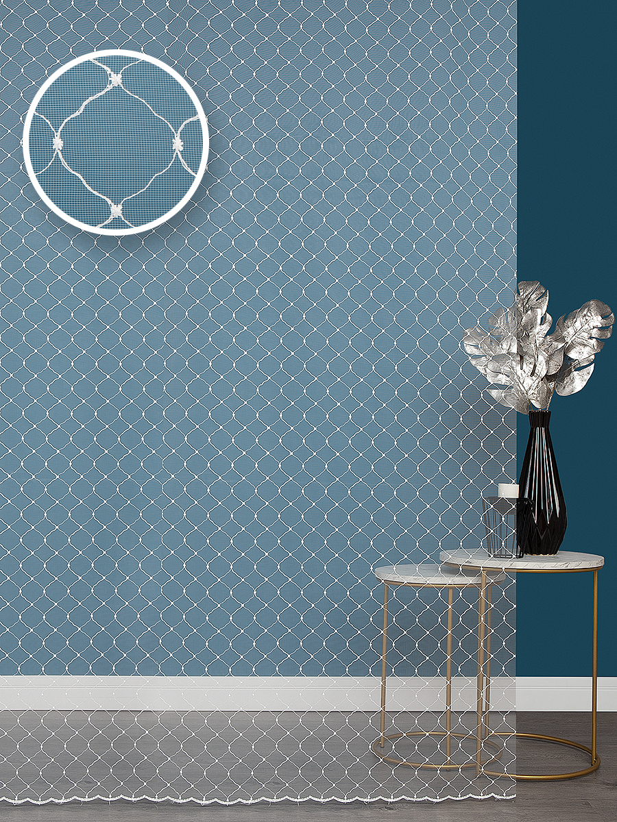 картинка Сетка вышивка Valencia TRT 8750-sh/290 SetB 