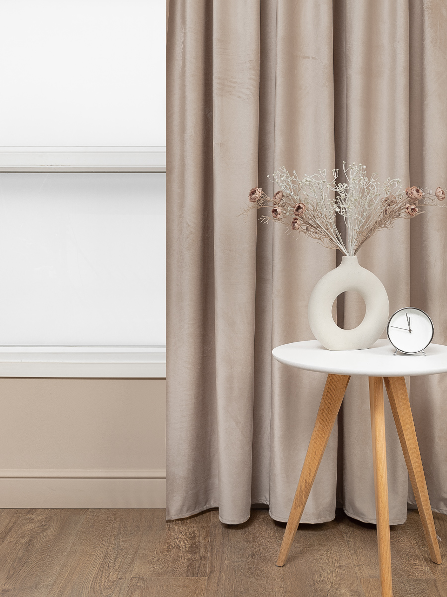 картинка Штора Amore Mio RR 6ML T66-58 2,0*2,7*1 бежевый 