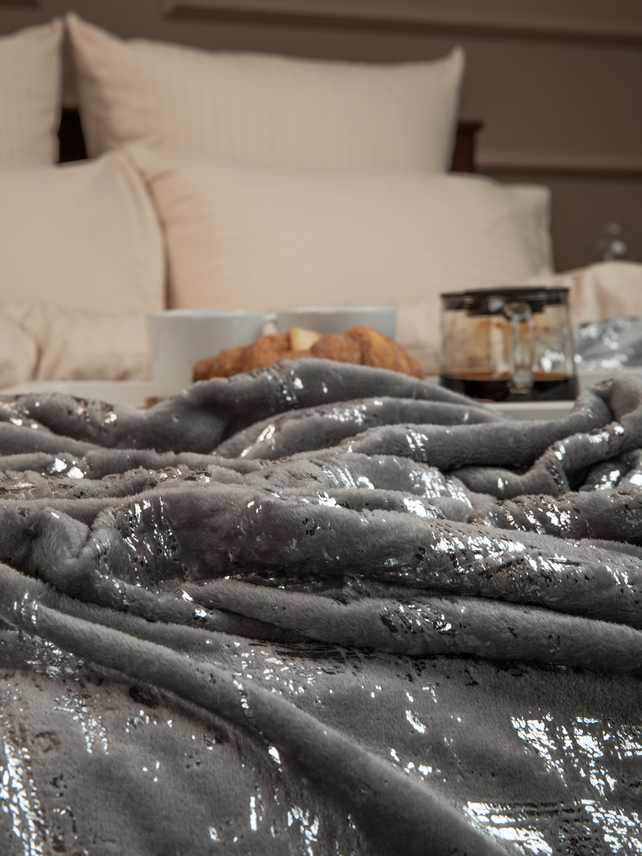 картинка Плед Texrepublic TF FNL GY11-SL 040/2022 мазки NC 