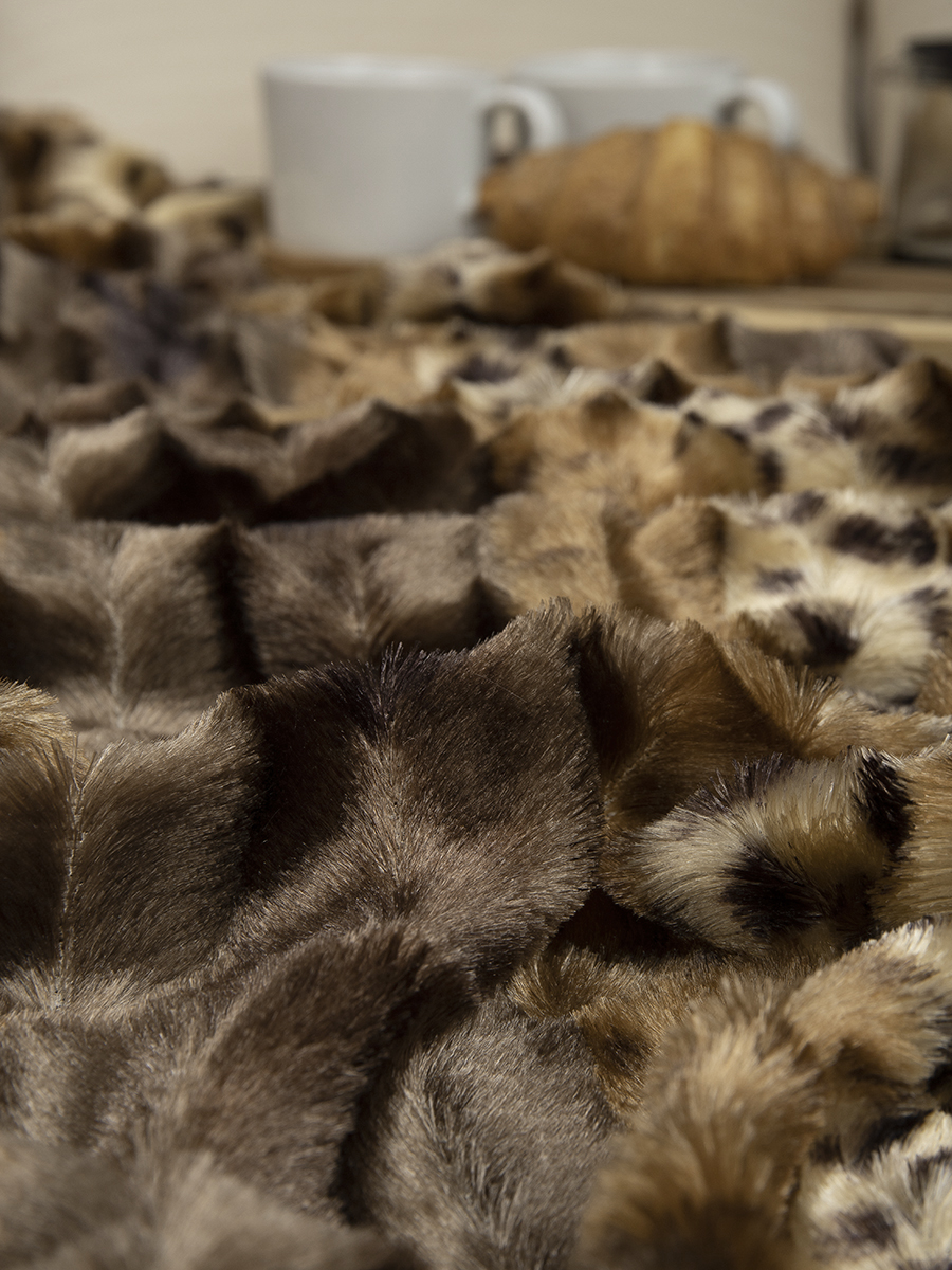 картинка Плед Buenas Noches искусст мех TF F070BR2 011/2224 Норка темная NC 