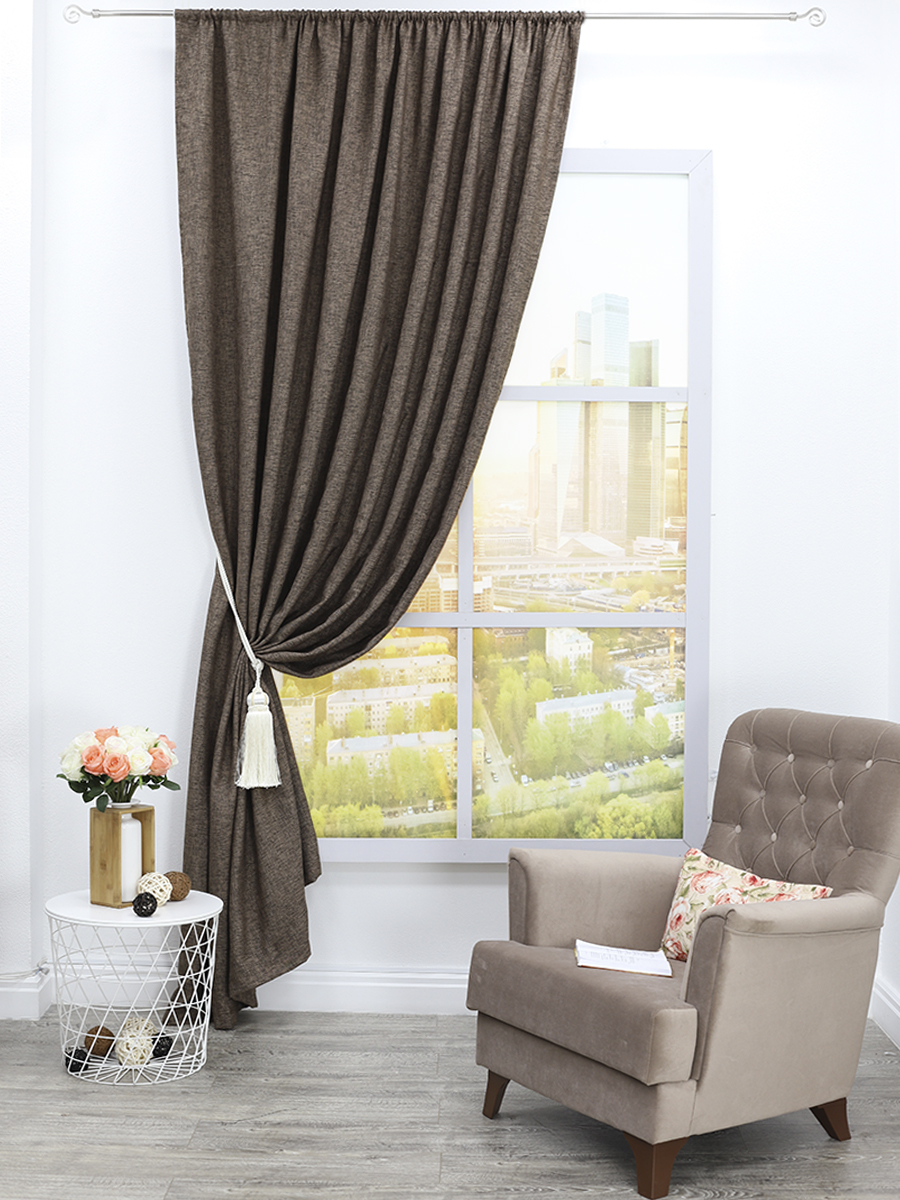 картинка Штора Amore Mio RR PL 102-22 2,0*2,7*1 венге 