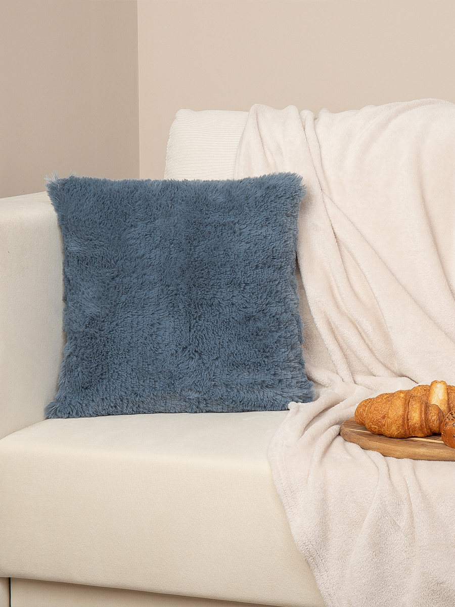 картинка Подушка Eclair TF 072 BL-GYv 40*40 17-4111 подушка декор. PV 