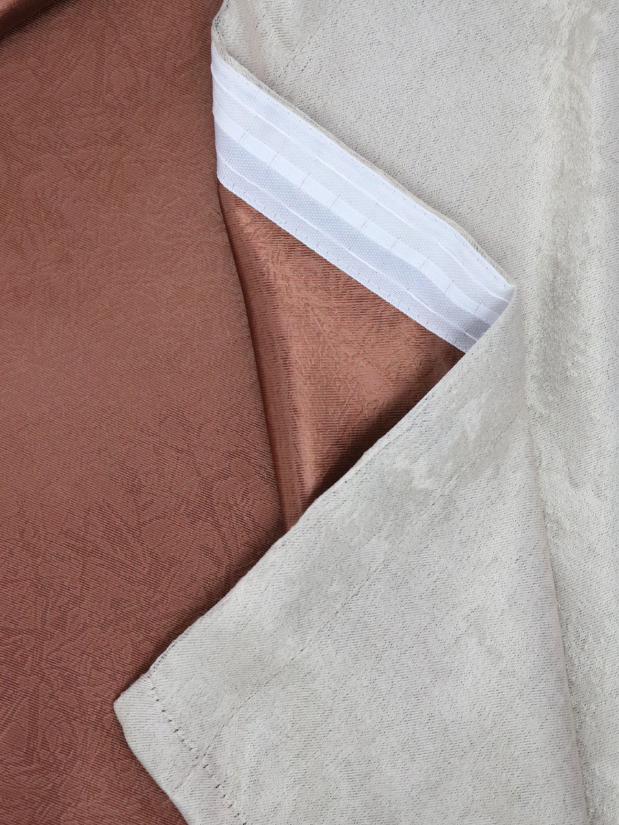 картинка Штора Amore Mio RR 913-2D-04 2,0*2,7*1 коричневый 