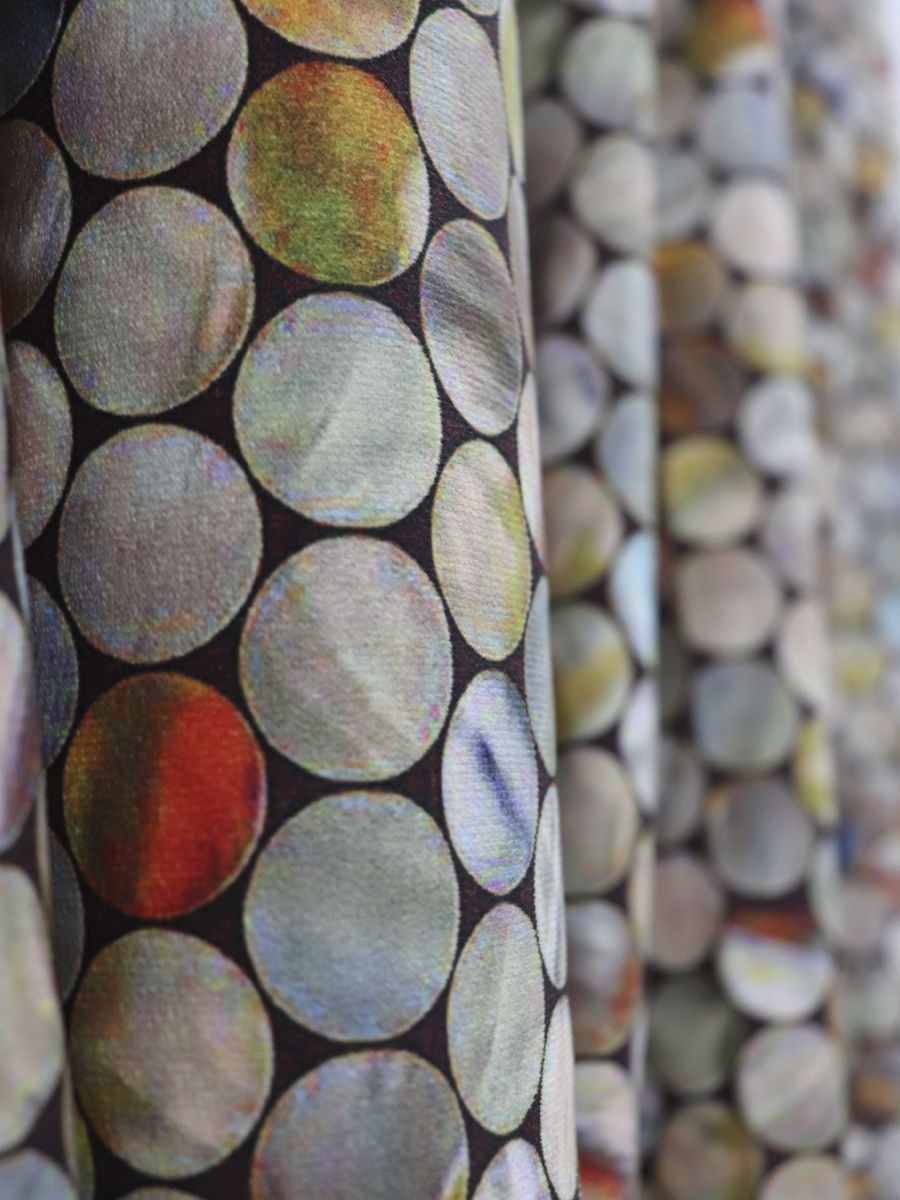 картинка Штора Amore Mio RR Monetki 2,0*2,7*1 коричневый 