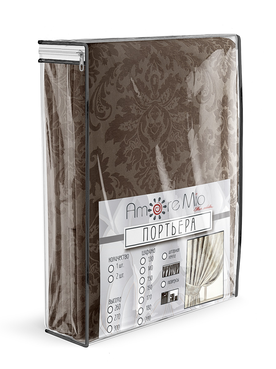 картинка Штора Amore Mio RR 150 WZGA-202 2,0*2,7*1 бежевый 