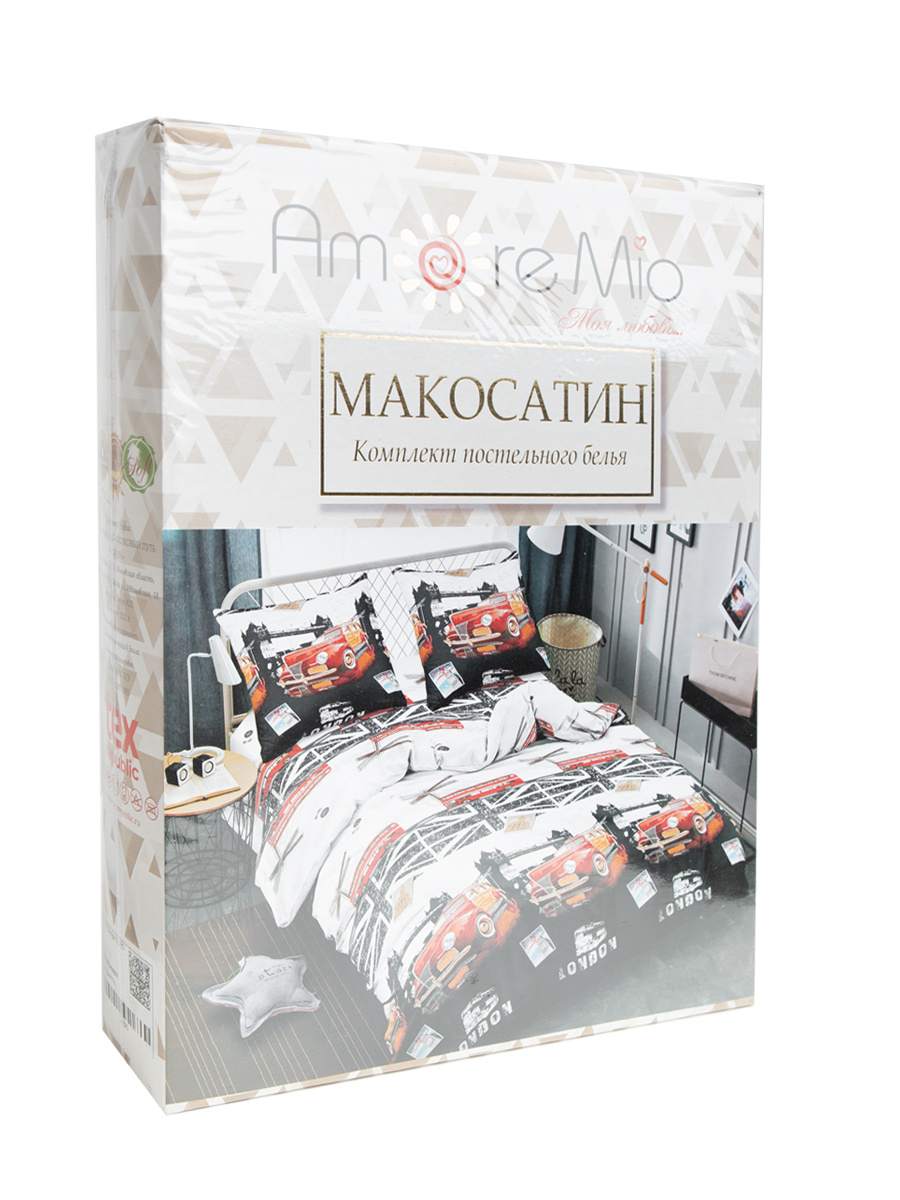 картинка Постельное бельё Amore Mio BZ QR Bridge SINGLE M 