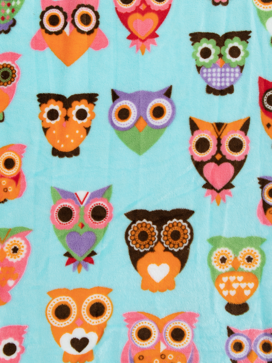 картинка Плед Texrepublic TF MF F61TU r1821 Совы 