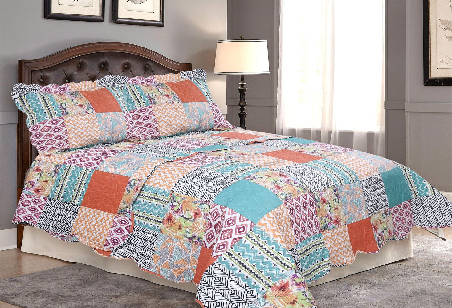 картинка К-т покрывал Amore Mio QM 003 2325 2*0507+5 