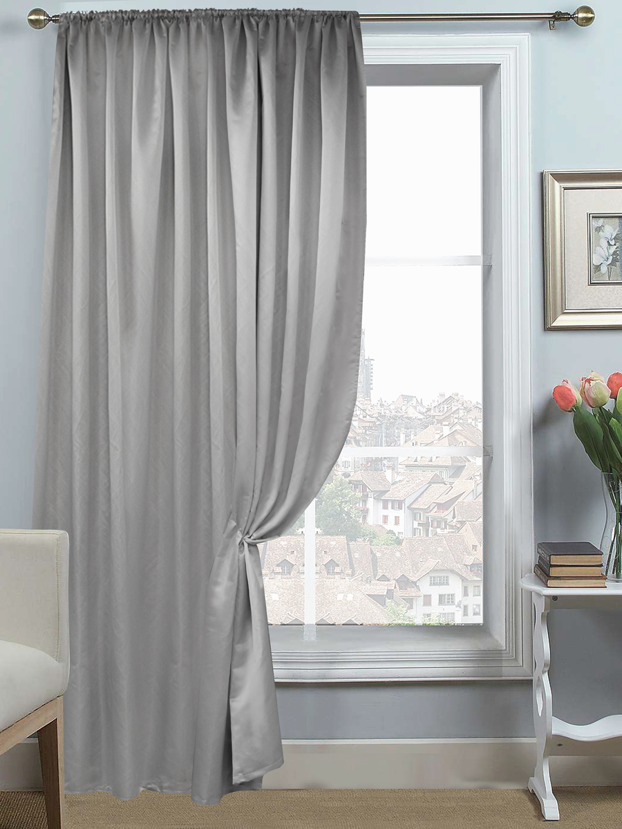 картинка Штора Amore Mio RR 6PL 3216-12 1,4*2,7*1 серый 