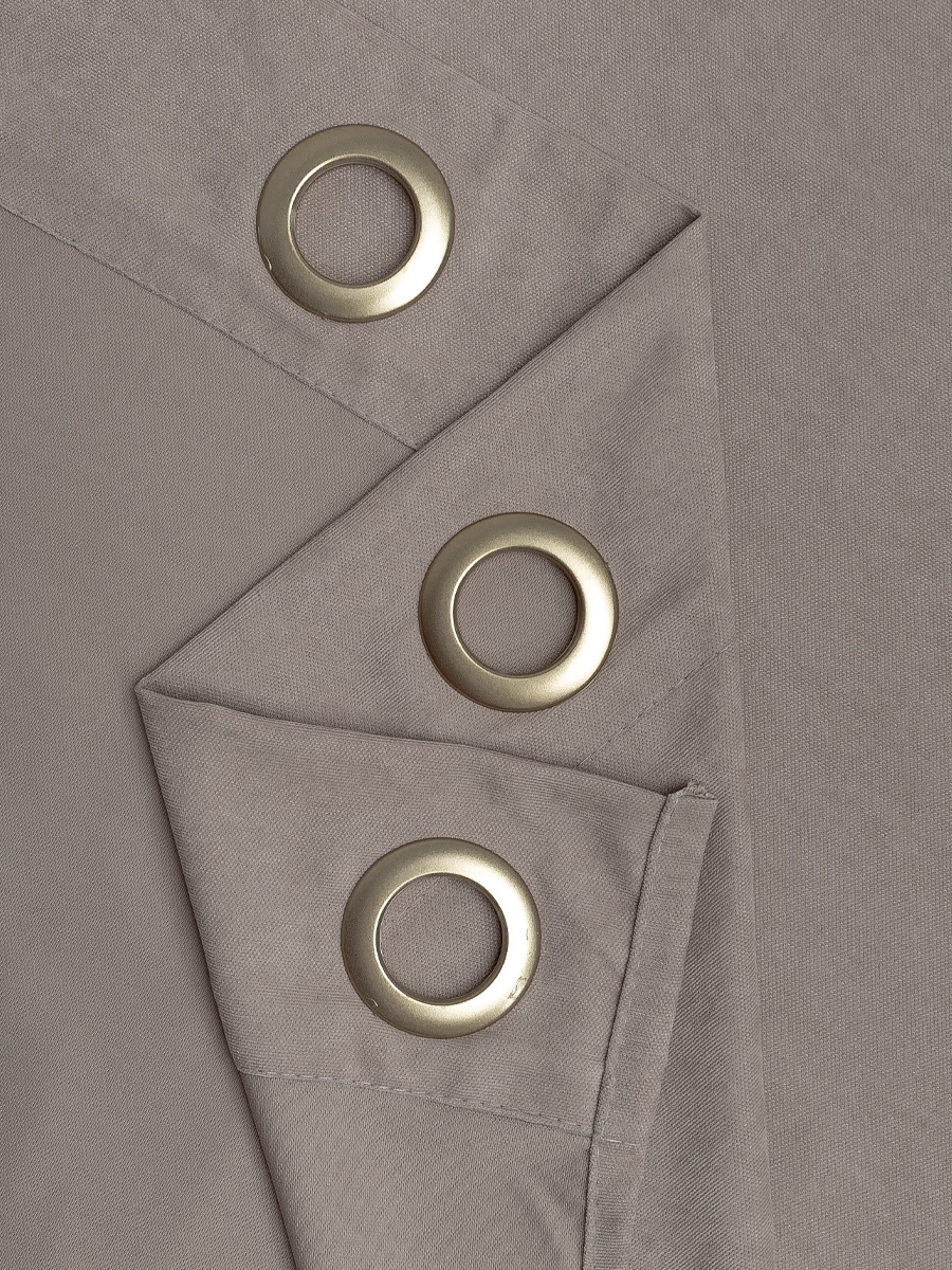 картинка Штора Amore Mio RR 1403-211 2,0*2,7*1 кофейный люверсы 