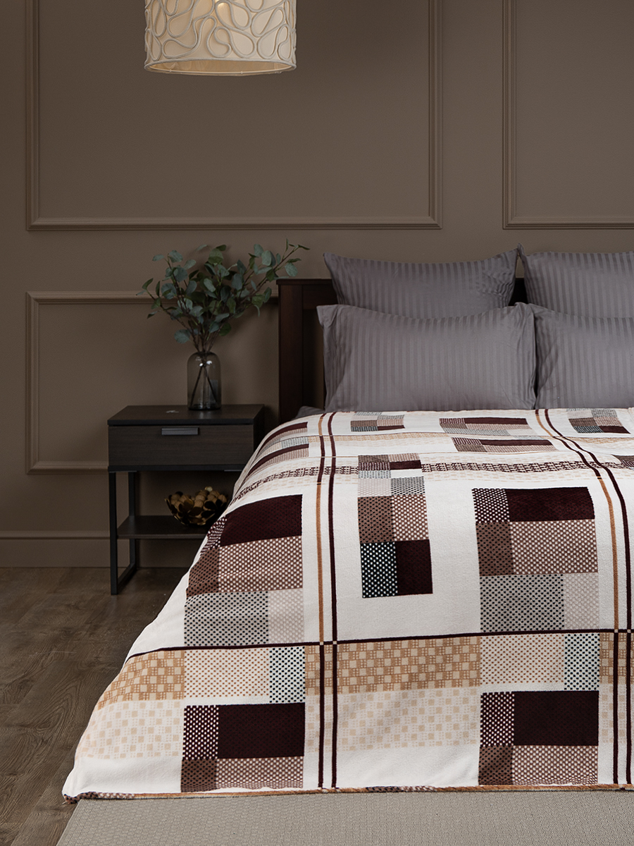 картинка Плед Texrepublic TF FN F45 b1520 Клетка сложная 