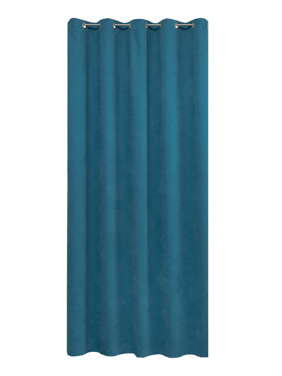 картинка Штора Amore Mio RR 1403-100 2,0*2,7*1 темно-бирюзовый люверсы 