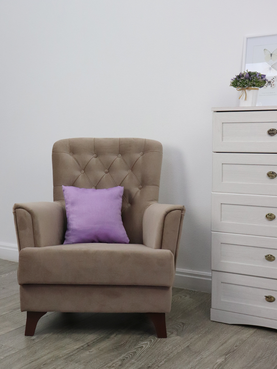 картинка Подушка RR PD 42002-87 0,4*0,4*1 сиреневый 