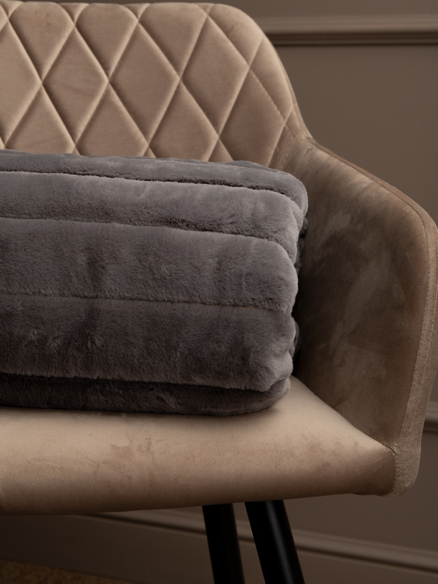 картинка Плед Texrepublic TCH KS DKGY2 041/2022 Полосы NC 