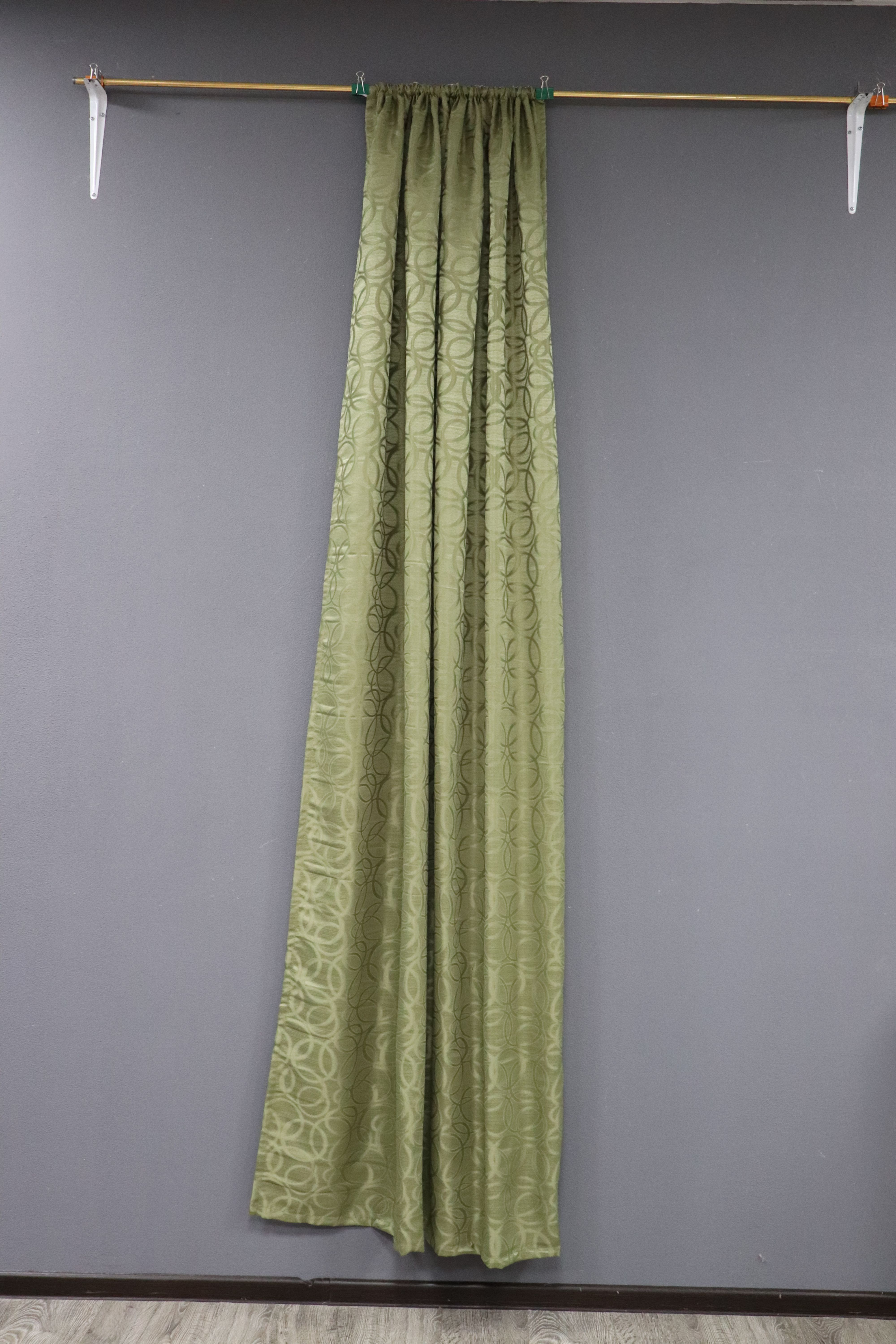 картинка Штора Amore Mio RR L504-107 1,4*2,7*1 зеленый 