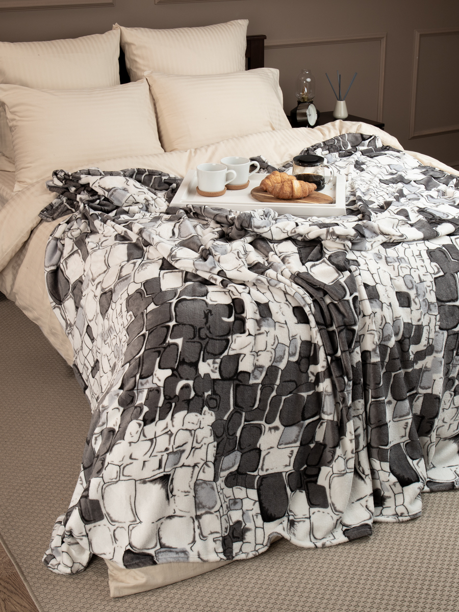 картинка Плед Texrepublic TF FN F13GY b2022 Камешки 