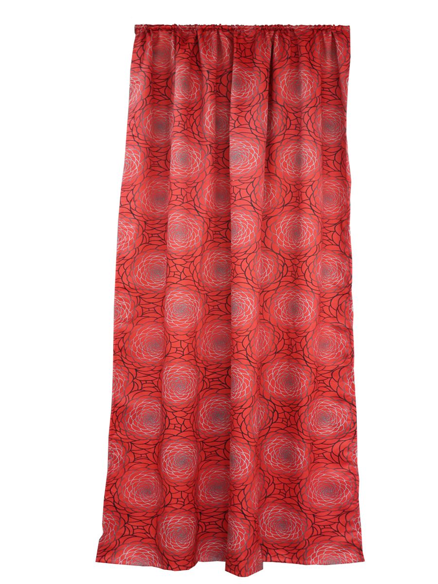 картинка Штора Amore Mio RR 971-01 1,3*2,7*1 красный 