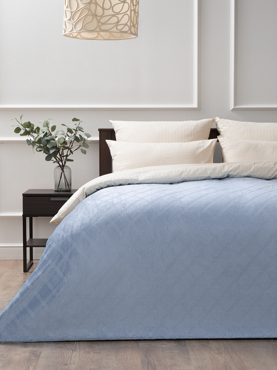 картинка Плед Texrepublic TF FNEL LTBL1 033/1520 c-клетка NC 