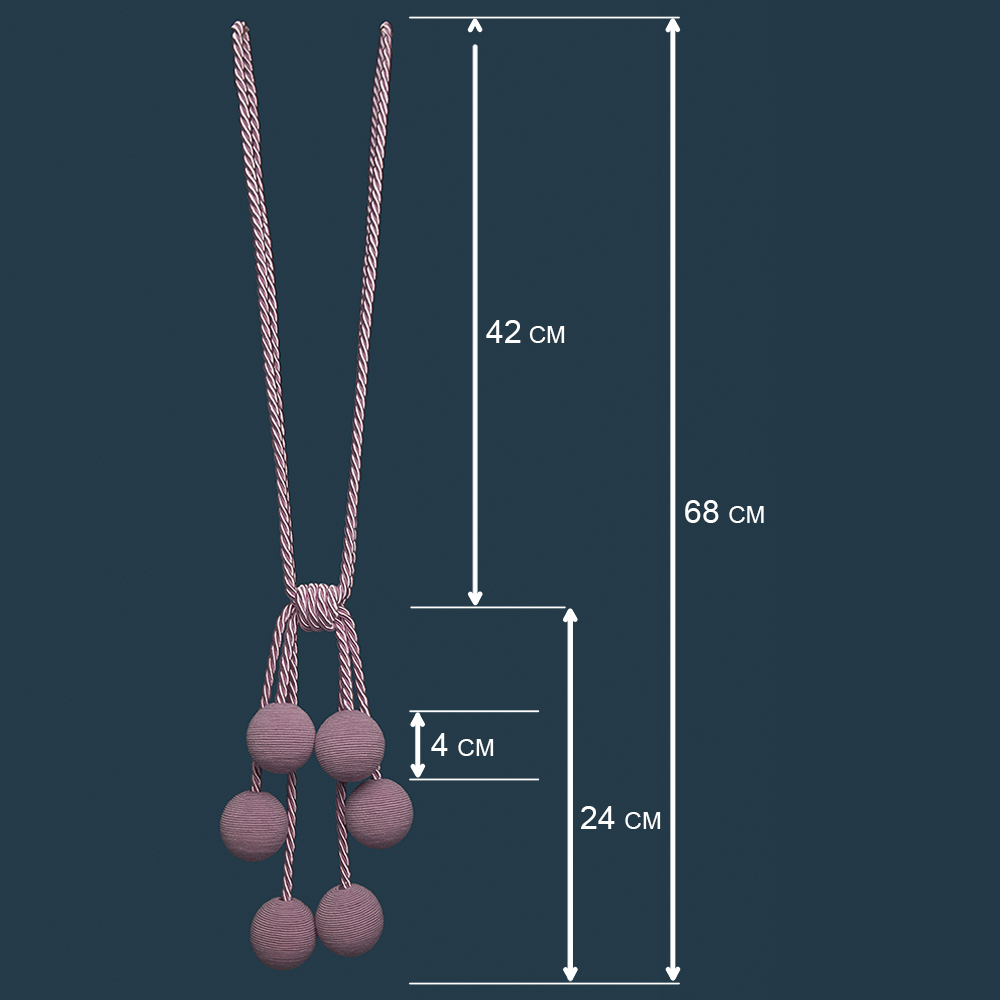картинка Подхват д/штор Ajur HK SH-184 